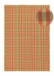 Tapis Coton - Husvik (moutarde/multicolore)