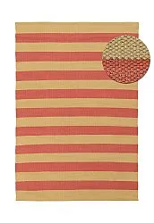 Tapis Coton - Nilo (jaune moutarde/terracotta)