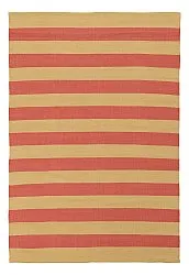 Tapis Coton - Nilo (jaune moutarde/terracotta)