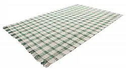 Tapis en coton - Noomi (vert)