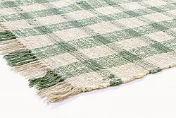 Tapis en coton - Noomi (vert)
