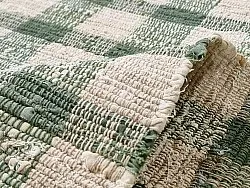 Tapis en coton - Noomi (vert)