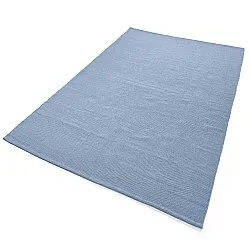 Tapis Coton - Rigolet (bleu clair)