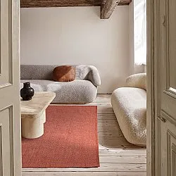 Tapis Coton - Rigolet (terre cuite)