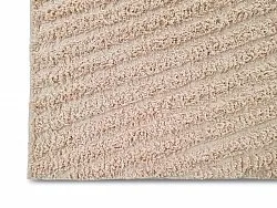 Tapis à poils longs - Indra Natural Cotton Shaggy (beige)