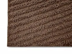 Tapis à poils longs - Kendra Natural Cotton Shaggy (marron)