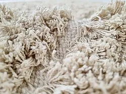 Tapis à poils longs - Kendra Natural Cotton Shaggy (naturel)