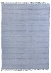 Tapis en coton - Lilje (bleu)