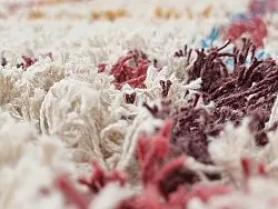 Tapis à poils longs - Maeron Natural Cotton Shaggy (multi)