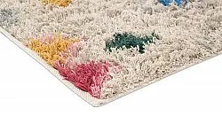 Tapis à poils longs - Marden Natural Cotton Shaggy (beige/multicolore)
