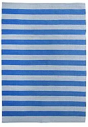 Tapis en coton - Nilo (bleu)