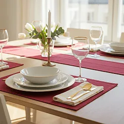 Chemins de table - Niva (bordeaux)