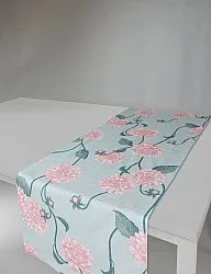 Chemin de table - Chemin de table Alyssa (vert/rose)