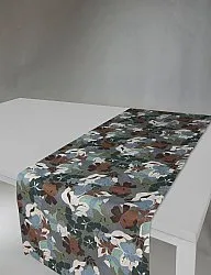Chemins de table - Chemins Asta (vert)