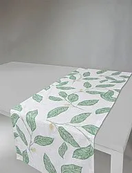 Chemins de table - Chemins Morris (vert)