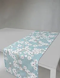 Chemins de table - Chemins Pia-Li (turquoise)