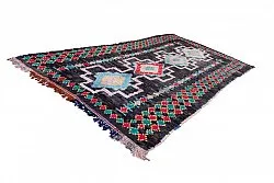 Tapis berbère marocain Boucherouite 310 x 160 cm