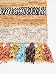 Tapis en coton - Bouira (orange/multicolore)