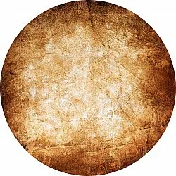 Tapis rond - Rimini (marron)