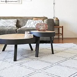 Tapis Intérieurs/Extérieurs - Brussels Diamond (blanc)