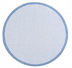 Tapis rond - Sortelha (bleu)