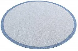 Tapis rond - Sortelha (bleu)