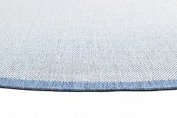 Tapis rond - Sortelha (bleu)