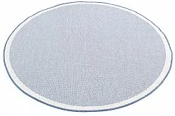 Tapis rond - Sortelha (bleu)