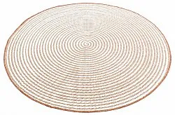 Tapis rond - Ferragudo (orange)