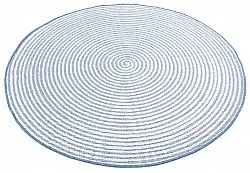 Tapis rond - Ferragudo (bleu)