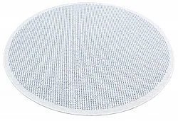 Tapis rond - Tromsø (bleu)