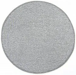 Tapis rond - Tromsø (argent)