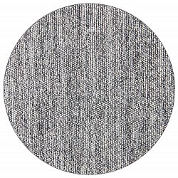 Tapis rond - Avafors Wool Bubble (gris)