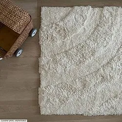Tapis moelleux - Vienne (blanc cassé)