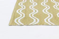 Tapis en plastique - Camden (vert/blanc)