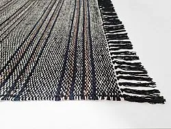 Tapis patchwork - Carbon (gris)