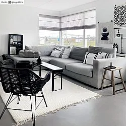Tapis en laine - Cartmel (blanc cassé)