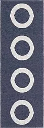 Tapis en plastique - Horredsmattan Circus (bleu marine)