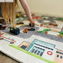 Tapis enfant - City Street (multi)