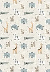 Tapis pour enfants - Safari Friends (multicolore)