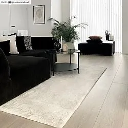 Tapis à poils longs - Cloud Super Soft (blanc cassé)