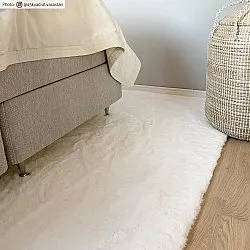 Tapis à poils longs - Cloud Super Soft (blanc)