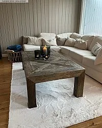 Tapis à poils longs - Cloud Super Soft (blanc)