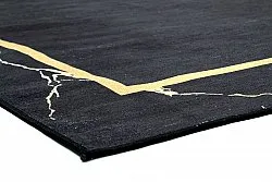 Tapis Wilton - Cerasia (noir/doré)