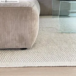 Tapis en laine - Coastal (crème)
