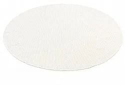 Tapis rond - Coastal (blanc)