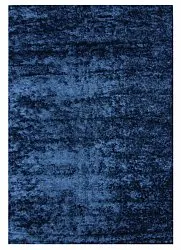 Tapis à poils longs - Cosy (bleu foncé)