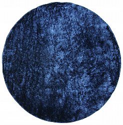 Tapis rond - Cosy (bleu foncé)