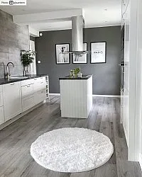 Tapis ronds - Cosy (blanc)