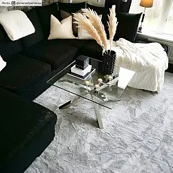 Tapis moelleux - Aranga Super Soft Fur (gris)
